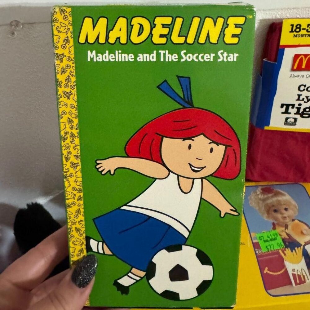 MADELINE AND THE SOCCER STAR VHS